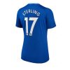 Fussballtrikots Günstig Frauen Chelsea Heimtrikot 2022-23 Kurzarm Raheem Sterling 17