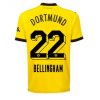 Herren Borussia Dortmund BVB Heimtrikot 2023-24 Kurzarm Jude Bellingham 22