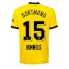 Herren Borussia Dortmund BVB Heimtrikot 2023-24 Kurzarm Mats Hummels 15