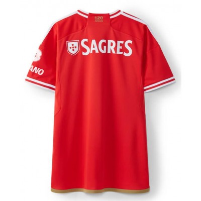 Günstig Fussballtrikots Herren Benfica Heimtrikot 2023-24 Kurzarm-1