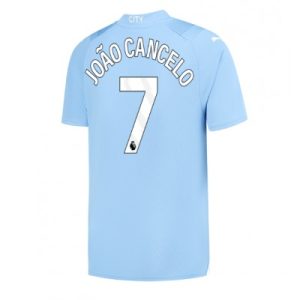 Fußballtrikot Herren Sale Manchester City 2023-2024 Heimtrikot Kurzarm Joao Cancelo 7
