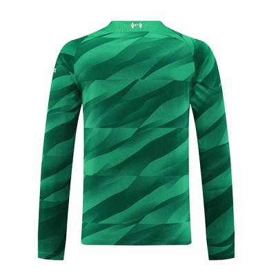 Fußballtrikot für Herren Liverpool Torwart 3rd trikot 2023-24 grün Langarm-1