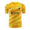 Fußballtrikot für Herren Liverpool Torwart Heimtrikot 2023-24 gelb Kurzarm