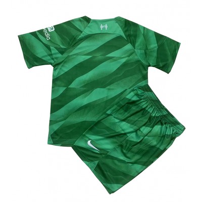Kinder Fußballtrikot Set Liverpool Torwart 3rd trikot 2023-24 Bestellen Personalisierbar-1