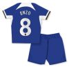 Kinder Trikotsatz Chelsea Heimtrikot 2023-2024 in blau Enzo Fernandez 8