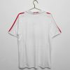 Herren AC Milan 2007/08 Kurzarm weiß schwarz Retro Fußballtrikots-1