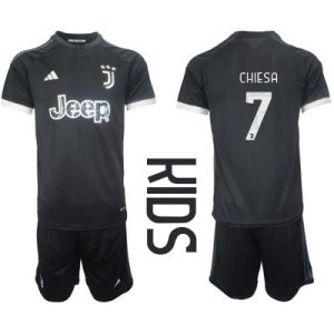Fußballtrikot set Kinder sale Juventus 3rd trikot 2023-2024 Federico Chiesa 7