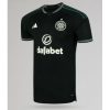 Herren Celtic Auswärtstrikot 2023-2024 schwarz Kurzarm