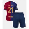 Fußball Trikotsätze Kinder FC Barcelona 2024-25 Heimtrikot Frenkie de Jong 21