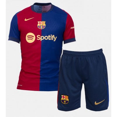 Fußballtrikots Kaufen Kinder FC Barcelona 2024-25 Heimtrikot