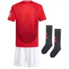 Kinder Manchester United Heimtrikot 2024-25 Trikotsatz Kit-1