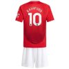 Fußballtrikot Kinder Set Manchester United Heimtrikot 2024-25 Marcus Rashford 10