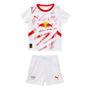 Günstige Kinder Fußballtrikots RB Leipzig Heim Trikotsatz 2024-25