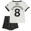 Manchester United Ausweich Trikotsatz 2024-25 Fußballtrikots für Kinder Bruno Fernandes 8