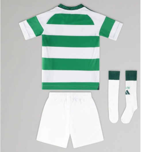 Fußballtrikot Kinder trikotsatz Celtic Heimtrikot 2024-25 in grün weiß-1