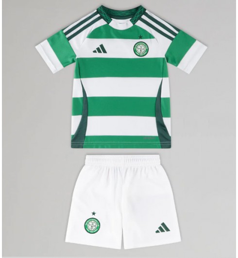 Fußballtrikot Kinder trikotsatz Celtic Heimtrikot 2024-25 in grün weiß