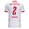 Günstige Fußballtrikots RB Leipzig Heim Trikotsatz 2024-25 Mohamed Simakan 2
