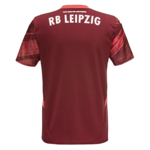 RB Leipzig Auswärts Trikotsatz 2024-25 Rot Fußballtrikots Kurzarm-1