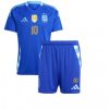 Günstige Kindertrikots Argentinien Auswärtstrikot Copa América 2024 Lionel Messi 10-1